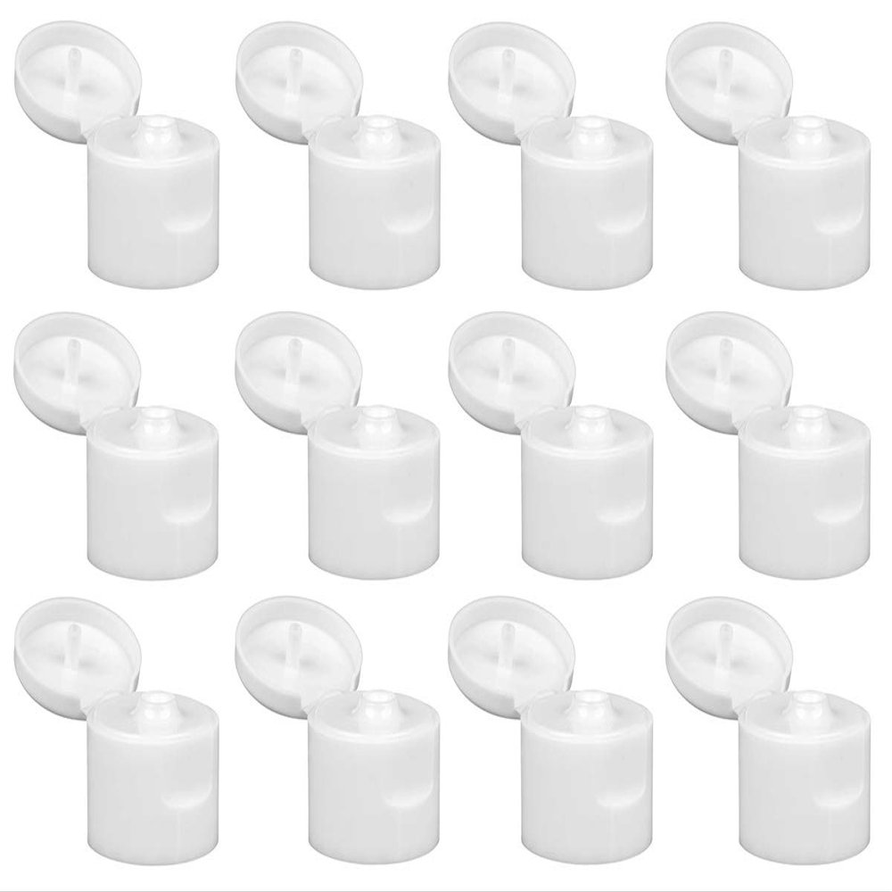 Unlined Snap Top Cap 24-410, White, (Pack of 12)