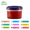 [10 PACK] 16 oz Twist Top Storage Deli Containers - Airtight Reusable Plastic Food Storage Canisters with Twist & Seal Lids, Leak-Proof - Meal Prep, Lunch, Togo, Stackable, BPA-Free Snack Containers view 2