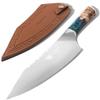 Dalstrong Chef Knife - 8 inch - Valhalla Series - Premium 9CR18MOV HC Steel - Celestial Resin & Wood Handle - Razor Sharp - Kitchen Cooking Chef's Knife - Leather Sheath view 1