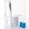 Disposable Toilet Wand Toilet Cleaning System Powerful Cleaning System Toilet Wand Kit (set,Brush head*50) view 2