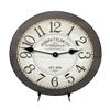 Bellingham Gray Large Wall Clock | Ultra Quiet Quartz Mechanism | Hand Made in USA Beautiful Crisp Lasting Color | Comes in 8 Sizes | 24-Inch view 1