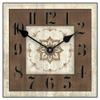 Charlotte Square Large Wall Clock | Ultra Quiet Quartz Mechanism | Hand Made in USA Beautiful Crisp Lasting Color | Comes in 8 Sizes | 24-Inch view 1