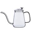 Coffee Maker With Coffee Maker Press Transparent Heat-Resistant Glass Coffee Pot, Hand-Made Pot, Long-Mouthed Pot, Small-Mouth Pot, Coffee Utensils-Small Mouth Pot 600Ml view 1