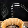 Coffee Maker With Coffee Maker Press Transparent Heat-Resistant Glass Coffee Pot, Hand-Made Pot, Long-Mouthed Pot, Small-Mouth Pot, Coffee Utensils-Small Mouth Pot 600Ml view 3