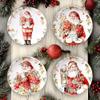 Certified International Christmas Story 9" Salad/Dessert Plates, Multicolored, Medium, Set of 4 view 2