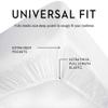 550-Thread-Count 100% Egyptian cotton Bed Sheets Long Staple Cotton, Sateen Weave, Breathable, for Soft and Silky Feel, Fits Mattress From 9 to Upto 18'' DEEP Pocket 3-Pc sheet set Full -Moss view 3