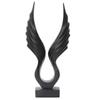 1pc Wing Figurine Wing Ornament Wing Tabletop Decor Resin Sculpture Wing Statue Table Topper House Accessories for Home Sculptures Home Decor Desk Topper Puppet Wine Cabinet view 1