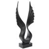 1pc Wing Figurine Wing Ornament Wing Tabletop Decor Resin Sculpture Wing Statue Table Topper House Accessories for Home Sculptures Home Decor Desk Topper Puppet Wine Cabinet view 3