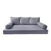 DBM IMPORTS Cover ONLY-S3 Outdoor Daybed Mattress Bolster Pillow Contrast Trim Queen AD001 view 1
