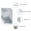 PABCK 100 Pack 4.7x6.7 inch (Inside Size 4.3x6.3 inch) Clear Front Mylar Heat Seal Pouch Foil Bulk Food Storage Kitchen Packaging Vacuum Wrapping view 2