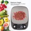 11 lb Digital Kitchen Scale, 5kg/0.1g Graduation, 5 Units LCD Display Scale for Cooking/Baking in KG, G, oz, ml,and lb, Equipped with A High Weighing Sensor, view 2