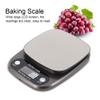 11 lb Digital Kitchen Scale, 5kg/0.1g Graduation, 5 Units LCD Display Scale for Cooking/Baking in KG, G, oz, ml,and lb, Equipped with A High Weighing Sensor, view 3