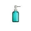 Amber Glass Soap Dispenser, Rust Proof, Pink Pump Bottle, Hand Soap Dispenser for Bathroom, Premium Kitchen Soap Dispenser (Color : Dark Green, Size : 400ml) view 1