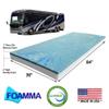 Foamma 3 x 36 x 84 Truck, Camper, RV Travel Visco Gel Memory Foam Bunk Mattress Replacement, Made in USA, Comfortable, Travel Trailer, CertiPUR-US Certified, Cover Not Included view 2