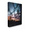 Stupell Industries Sunset Basketball Hoop Through Chain Fence view 1