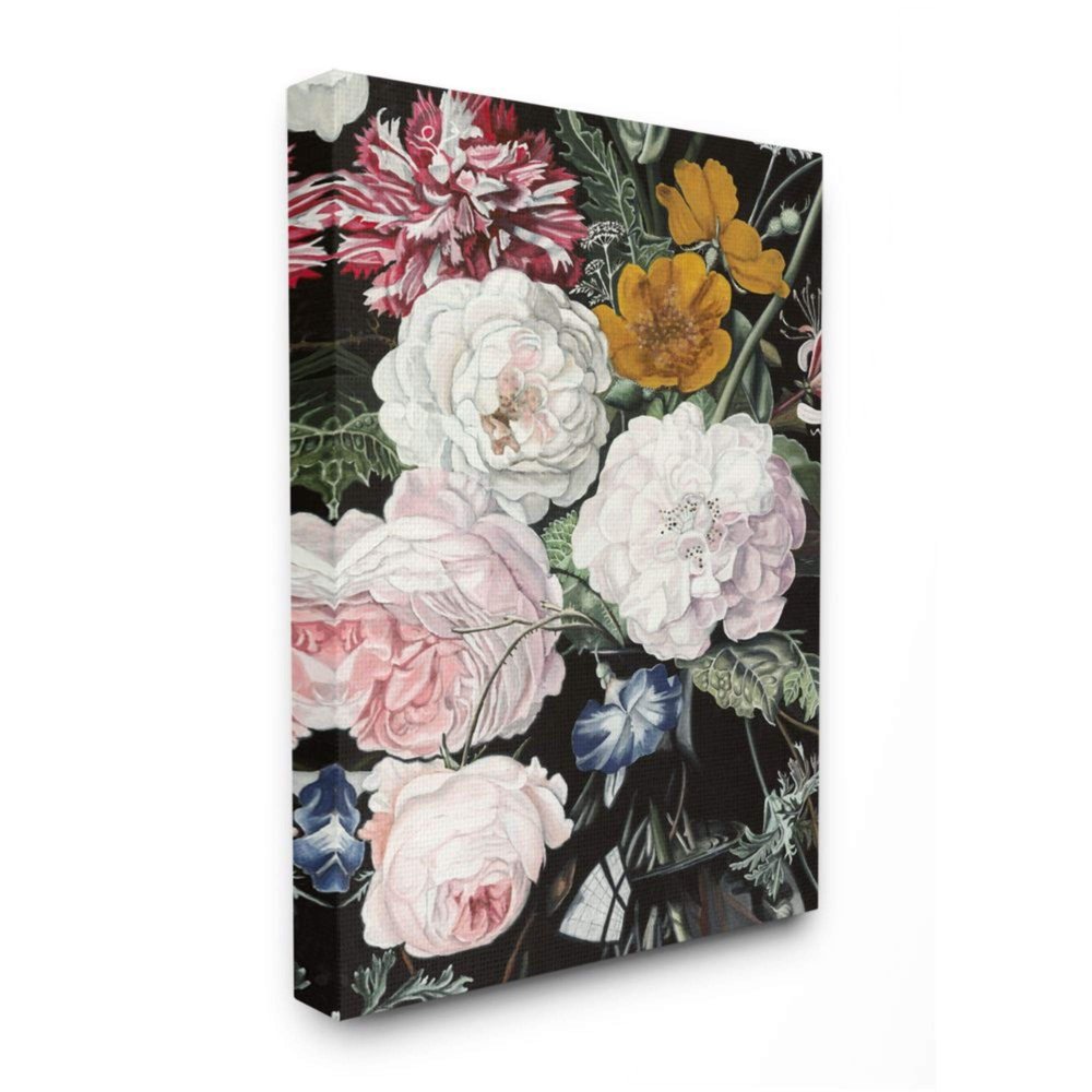 Stupell Industries Traditional Baroque Bouquet Assorted Floral Bloom