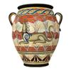 Cretan Pithos Griffin Fresco Double Axe Vase Ancient Knossos Pottery Ceramic view 1