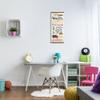Stupell Industries Kids' Construction Zone Vehicles Motivational Phrases Canvas Jennifer Pugh Wall Art, 13x30 view 2