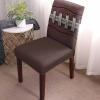 6Pcs Dining Chair Covers Protector Stretch Removable Washable Seat Cushion Slipcover,American Football Themed Seat Cover Spandex for Dining Room Hotel,Fun Traditional Sport Close Up Pattern view 2