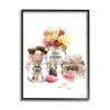 Florals in Fashion Jars Cosmetic Accessories Toiletries view 1