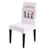 6Pcs Dining Chair Covers Protector Stretch Removable Washable Seat Cushion Slipcover,American Flag Funny Gnomes Seat Cover Spandex for Dining Room Restaurant Hotel,Independence Day view 1
