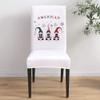 6Pcs Dining Chair Covers Protector Stretch Removable Washable Seat Cushion Slipcover,American Flag Funny Gnomes Seat Cover Spandex for Dining Room Restaurant Hotel,Independence Day view 4