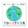 Stupell Industries in This Together Colorful Phrase with Earth Watercolor view 1