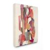 Stupell Industries Centered Geometric Shapes Abstract Red Orange Canvas Terri Burris Wall Art, 36 x 48 view 1