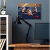 Stupell Industries Mice Lifting Weights Animal Gym Rat Humor Canvas Lucia Heffernan Wall Art, 24 x 30 view 2