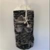 Plastic Bag Holder/plastic bag organizer/grocery bag dispenser (Black farmhouse) view 1