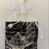 Plastic Bag Holder/plastic bag organizer/grocery bag dispenser (Black farmhouse) view 2