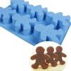 Silicone Molds Handmade Cake Soap Mold Tray Pan Doll Shape Fondant Chocolate Cookie Sugar Craft Mould DIY Cake Decorating Baking Tools c view 4