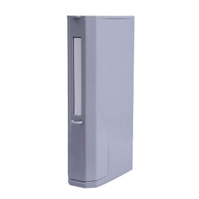 Toilet Brush and Waste Bin Set Toilet Holder Brush Multifunction 3 In 1 for Bathroom Cleaning (gray)