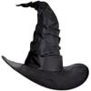 Bewitching Black Crooked Witch Hat - Standard Size (Pack of 1) - One-Of-A-Kind Design, Perfect for Halloween & Spooky Parties view 2
