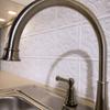 FASDE Traditional Style/Pattern 1 Decorative Vinyl 18in x 24in Backsplash Panel in Gloss White (5 Pack) view 3