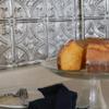 FASDE Traditional Style/Pattern 1 Decorative Vinyl 18in x 24in Backsplash Panel in Crosshatch Silver (5 Pack) view 3
