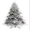 Perfect Holiday 7.5' Snow Flocked Calgary Spruce Christmas Tree |1577 Tips, Dia 51" view 1