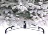 Perfect Holiday 7.5' Snow Flocked Calgary Spruce Christmas Tree |1577 Tips, Dia 51" view 2