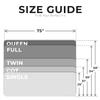 Cozzzi Folding Mattress - Twin Size Trifold Foam Mattress Topper with Removable Cover - Lightweight and Portable Sleeping Mat - Compact and Easy to Storage 75" x 31" x 4 (Grey) view 3