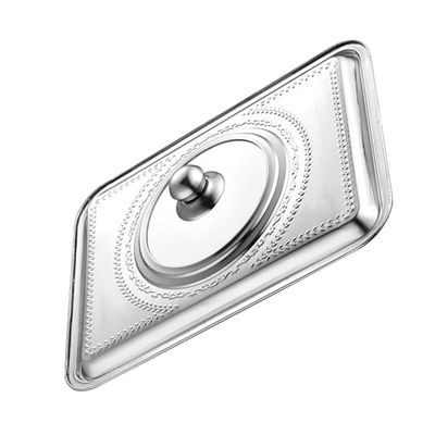 Cabilock Stainless Steel Pot Lid Cover Protector for Kitchen Visible Lid Anti-oil Splashing Cookware for Home and Restaurant Use Kitchen Gadget