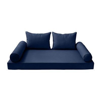 DBM IMPORTS *Cover ONLY*-S4 Outdoor Daybed Mattress Bolster Cushion Same Pipe Queen-AD101
