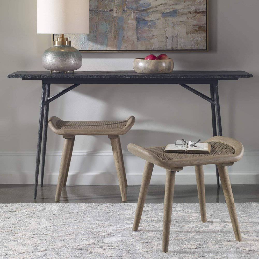 AR Lighting Arne Scandinavian Small Bench