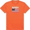 Rapiddominance Graphic Tee, Worm 2, Orange, S view 1