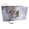 COMMEMORATIVE CREMATION URNS Marble Photo Funeral Guest Book for Memorial Service and Celebration of Life Guest Book for Memorial Service - Beautiful & Vibrant Sign in Book for Funeral view 1