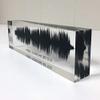 Artblox Soundwave Art With Scannable Qr Code Any Video Voice Recording Baby Heartbeat Or Song To Acrylic Glass Spotify Plaque Mothers Day Customized Gifts view 2
