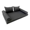 DBM IMPORTS *Cover ONLY*-S4 Outdoor Daybed Mattress Bolster Cushion Contrast Pipe Queen-AD003 view 2