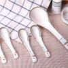 Professional Ladle High-quality Ceramic Small Spoons for Dinner Spoons and Spoons Household Tableware Soup Ladle (Color : 1 pack) view 3