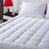 EASELAND RV Short Queen Mattress Pad Pillow Top Quilted Fitted Cooling Mattress Protector Cover Topper Cotton 8-21" Deep Pocket (60x75 Inches, White) view 1