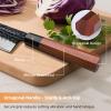 FINDKING Brisket Slicing Knife 12 Inch, Sharp Carving Knife for Meat, BBQ, High Carbon Steel Blade, African Rosewood Octagonal Handle (Dynasty Series) view 3