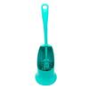 IDEN Green Toilet Brush with Detachable Handle and Stand view 1